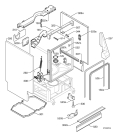 Схема №2 FAV42300 с изображением Панель для посудомойки Aeg 1525405005