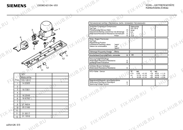 Схема №2 GS32E451 с изображением Инструкция по эксплуатации для холодильной камеры Siemens 00586709