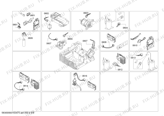 Схема №1 WTY88701FG HomeProfessional SelfCleaning Condenser с изображением Модуль управления, запрограммированный для электросушки Bosch 00630040