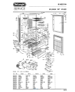 Схема №1 C 32 с изображением Стойка для холодильника DELONGHI ML1011