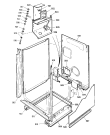 Схема №2 D120GW (F032415) с изображением Дверь (стекло) духовки для электропечи Indesit C00224785