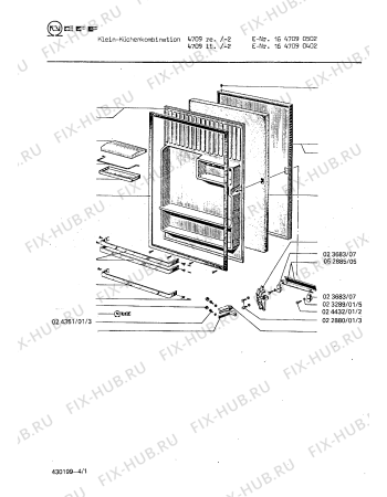 Схема №4 1647092607 4709-7 с изображением Контейнер для льда для печи Bosch 00052025
