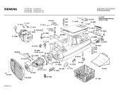 Схема №1 VS69002 SUPER 690 ELECTRONIC с изображением Корпус для пылесоса Siemens 00271813