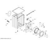 Схема №2 WAB282E0SN 1400 Classixx 5 с изображением Крышка кнопки для стиралки Bosch 00625784