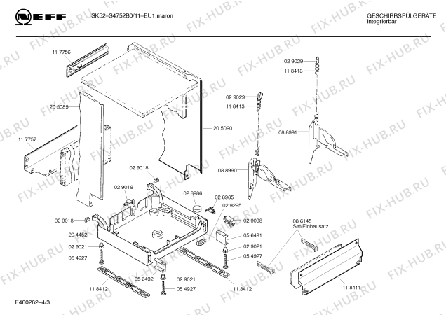 Схема №2 SN56202 с изображением Кнопка для электропосудомоечной машины Bosch 00029565