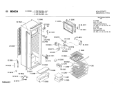Схема №1 0702304066 KIZ322 с изображением Контейнер для овощей для холодильника Bosch 00115595