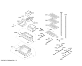 Схема №4 T30IF70FSS с изображением Зажим для холодильника Bosch 00605557