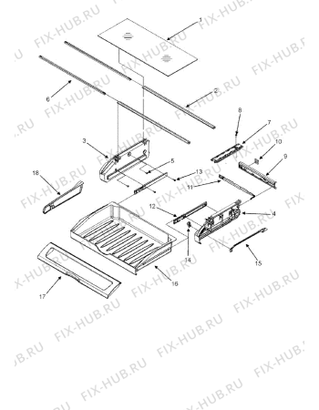 Схема №2 G32026PEKW (F092645) с изображением Трубка для холодильника Indesit C00334431