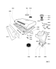 Схема №1 AKR 610 IX с изображением Обшивка для электровытяжки Whirlpool 481927738064