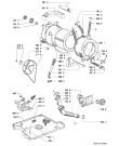 Схема №1 WAK 1400 EX/2 с изображением Обшивка для стиралки Whirlpool 481245213566