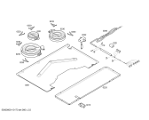 Схема №1 EZ763002E с изображением Стеклокерамика для духового шкафа Siemens 00476059