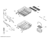 Схема №2 SGIVGE3FF с изображением Передняя панель для посудомойки Bosch 00447725