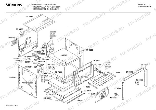 Схема №1 HB35150GB с изображением Переключатель для плиты (духовки) Siemens 00059322