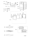 Схема №2 BLH 6602 WS с изображением Обшивка для плиты (духовки) Whirlpool 481245249608