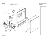 Схема №3 SGS4492EP с изображением Панель управления для электропосудомоечной машины Bosch 00358192