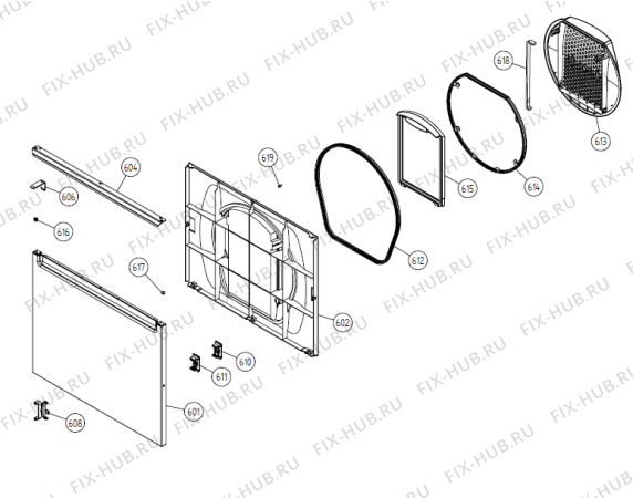 Взрыв-схема стиральной машины Gorenje TT37.41 SE   -White #9205232 (900002646, TD44ASE) - Схема узла 06