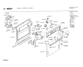 Схема №2 0730302556 SMI5302 с изображением Панель для посудомоечной машины Bosch 00112816