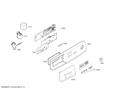 Схема №3 WFC41028TI Maxx WFC41028 с изображением Панель управления для стиральной машины Bosch 00446170