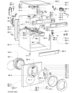 Схема №1 AWM 243/3 с изображением Обшивка для стиралки Whirlpool 481245310188