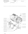 Схема №1 WASCHAUTOMAT W82 с изображением Шарикоподшипник Aeg 8998684740001