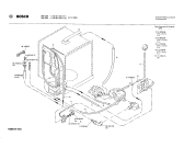 Схема №2 0730301006 SMI6310 с изображением Рамка для посудомоечной машины Bosch 00082895