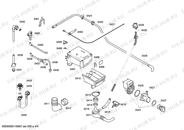 Схема №1 WM20856TI EDITION 2000 с изображением Панель управления для стиралки Siemens 00358322