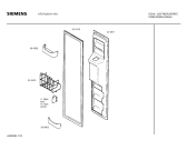 Схема №4 KG66U55 с изображением Панель для холодильника Siemens 00266938