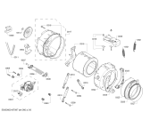 Схема №1 WM12P2658W iQ300 с изображением Ручка для стиралки Siemens 12006169