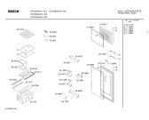 Схема №1 KSV29644 с изображением Дверь для холодильника Bosch 00219614