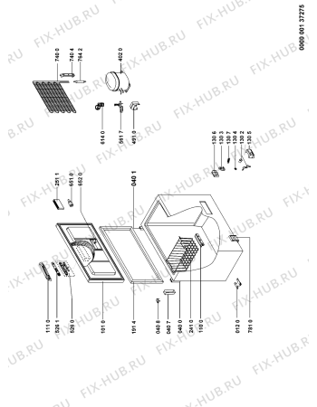 Схема №1 GT20EA00 с изображением Дверь для холодильной камеры Whirlpool 480132100268