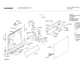 Схема №3 SN24302 с изображением Передняя панель для электропосудомоечной машины Siemens 00270035
