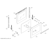 Схема №2 HBA43T150E H.BO.NP.L2D.IN.GLASS.B1c.X.E0_C/// с изображением Воздуховод горячего воздуха для духового шкафа Bosch 00778384