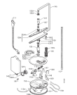 Схема №1 6470W с изображением Инжектор для электропосудомоечной машины Aeg 50234649007
