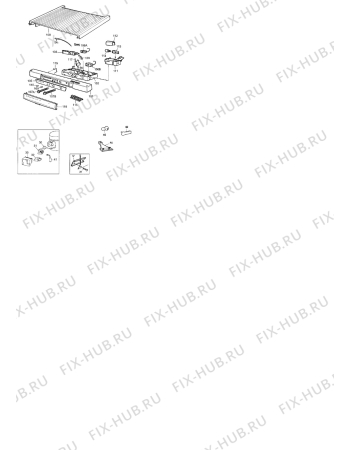 Взрыв-схема холодильника Electrolux ER3115B - Схема узла Command panel 037