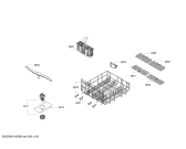 Схема №3 SKE53M25EU с изображением Набор кнопок для посудомоечной машины Bosch 00618758