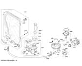 Схема №4 DI260411 с изображением Передняя панель для посудомоечной машины Bosch 00676700