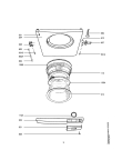 Схема №2 LAVW1230 с изображением Емкоть для порошка для стиралки Aeg 1106796012