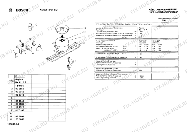 Схема №1 KGE2612 с изображением Дверь для холодильной камеры Bosch 00203696