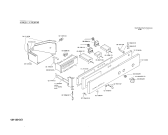 Схема №1 0750452060 EB680DH с изображением Рамка для электропечи Bosch 00112176