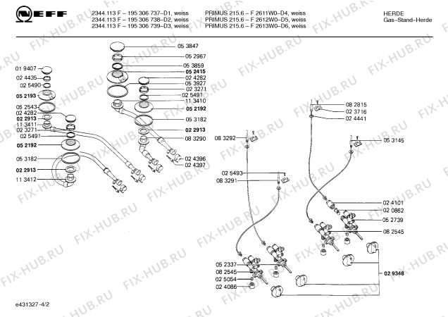 Схема №2 F2622W0 PRIMUS 225.6 с изображением Панель для электропечи Bosch 00118554