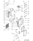 Схема №1 ARG 934/1 с изображением Часть корпуса для холодильника Whirlpool 481946088712