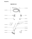 Схема №2 RB8078R1/410 с изображением Моторчик для электропылесоса Rowenta RS-RB9619