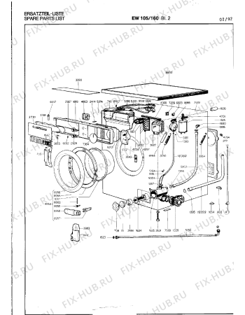 Схема №4 EW105160 с изображением Фильтр для стиральной машины Bosch 00323180