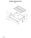 Схема №4 RF114PXSQ с изображением Панель для плиты (духовки) Whirlpool 482000011629