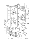 Схема №1 IKE 239-4 с изображением Ящик (корзина) для холодильной камеры Whirlpool 481241879681