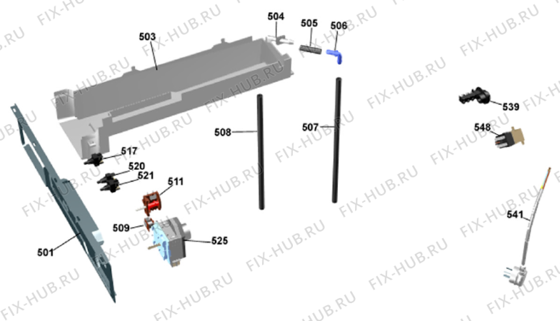 Взрыв-схема стиральной машины Gorenje T721 AU   -White (900002495, TD22AU) - Схема узла 05