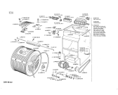 Схема №1 WT7000 SIWAMAT 700 с изображением Уплотнитель для сушильной машины Siemens 00106450