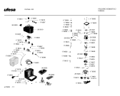 Схема №1 CE7644 с изображением Гайка для электрокофемашины Bosch 00178662