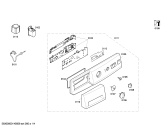Схема №1 WXM1050TI Siemens TOP WM5000 с изображением Ручка для стиралки Siemens 00483977