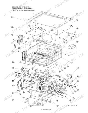 Схема №5 RC4446 с изображением Переключатель для жк-телевизора Siemens 00743747